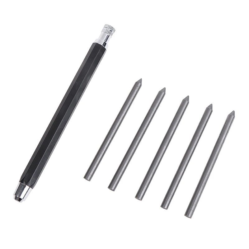 

1 Set 5.6mm Metal Lead Holder Automatic Mechanical Graphite Pencil for Drawing Shading Crafting Art Sketching