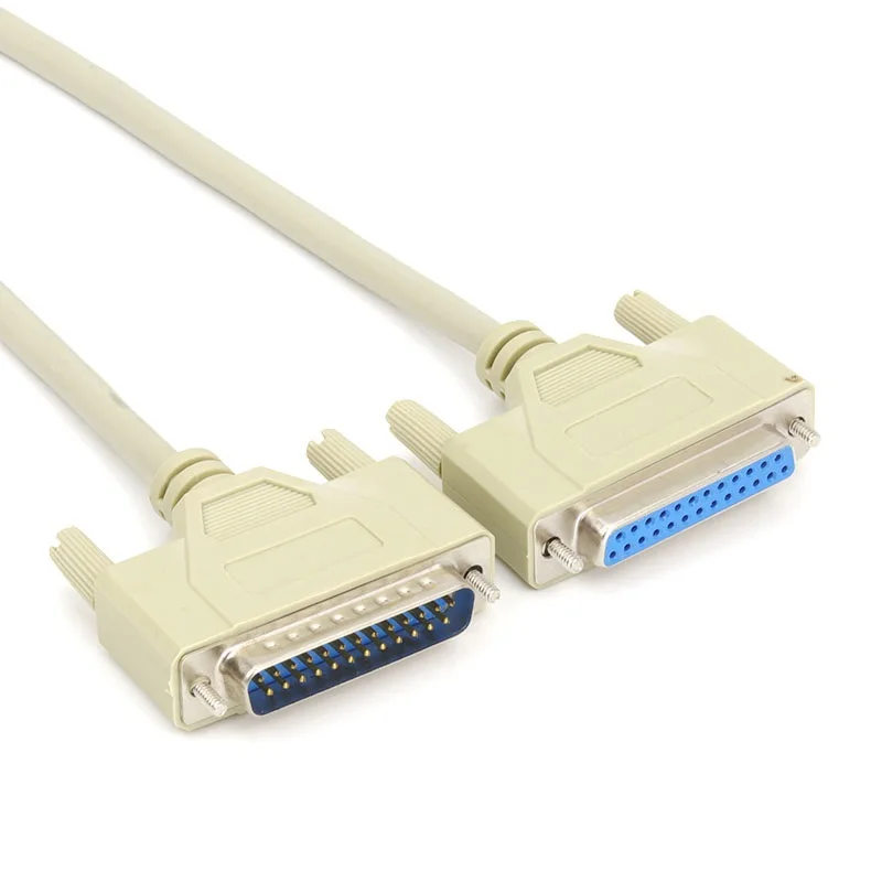 Кабель для принтера DB25 DB 25 Pin параллельный к штекер гнезду дБ P УДЛИНИТЕЛЬ Папа