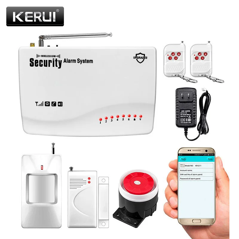 Приложение IOS/Android пульт дистанционного управления ARM/Disarm беспроводной/проводной