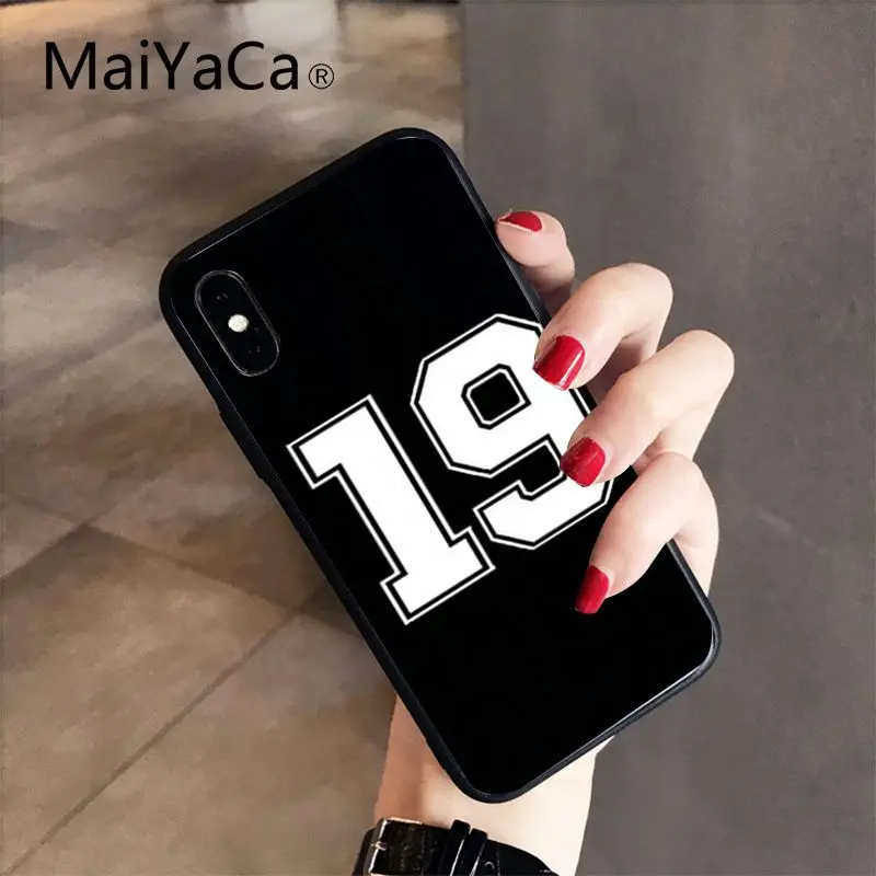 black letter and number