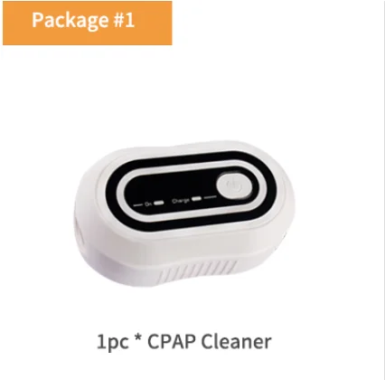 Перезаряжаемый вентилятор стерилизатор сипап apap автоматический CPAP BPAP дезинфектор 2000mAh апноэ сна OSAS анти храп - Цвет: Package 1