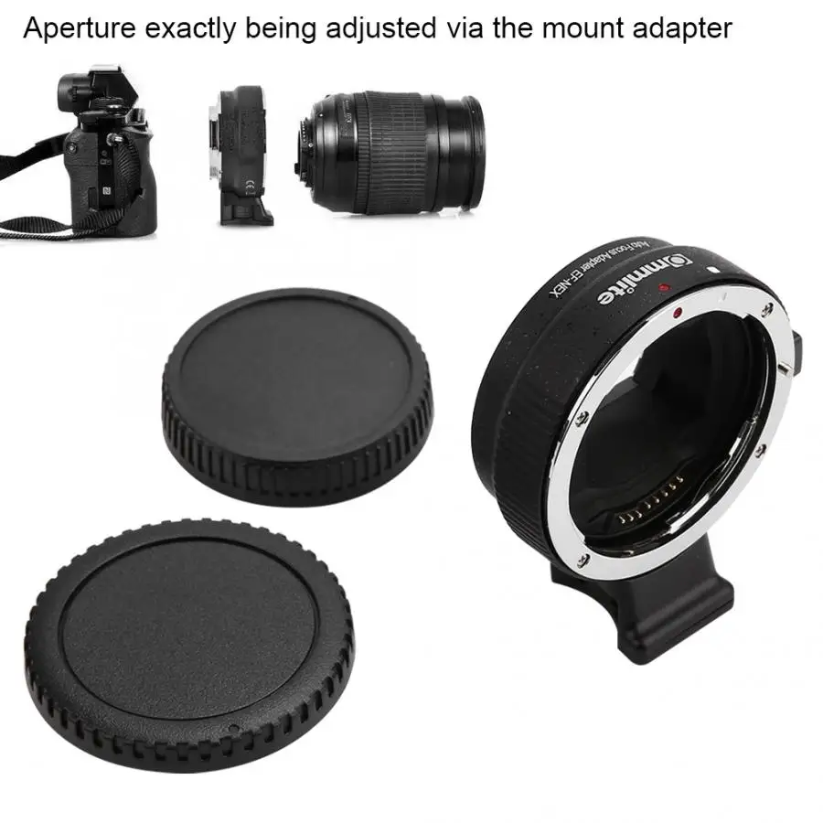 Commlite держатель объектива с автофокусом Canon EOS EF объектив для sony E-mount адаптер NEX A7 A7R макрокольцо адаптер для sony