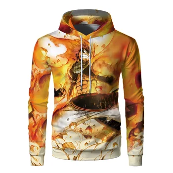

2020 New 3d Digital Printing Pirate Wang Lufei Plus Size Pullover Hoodie