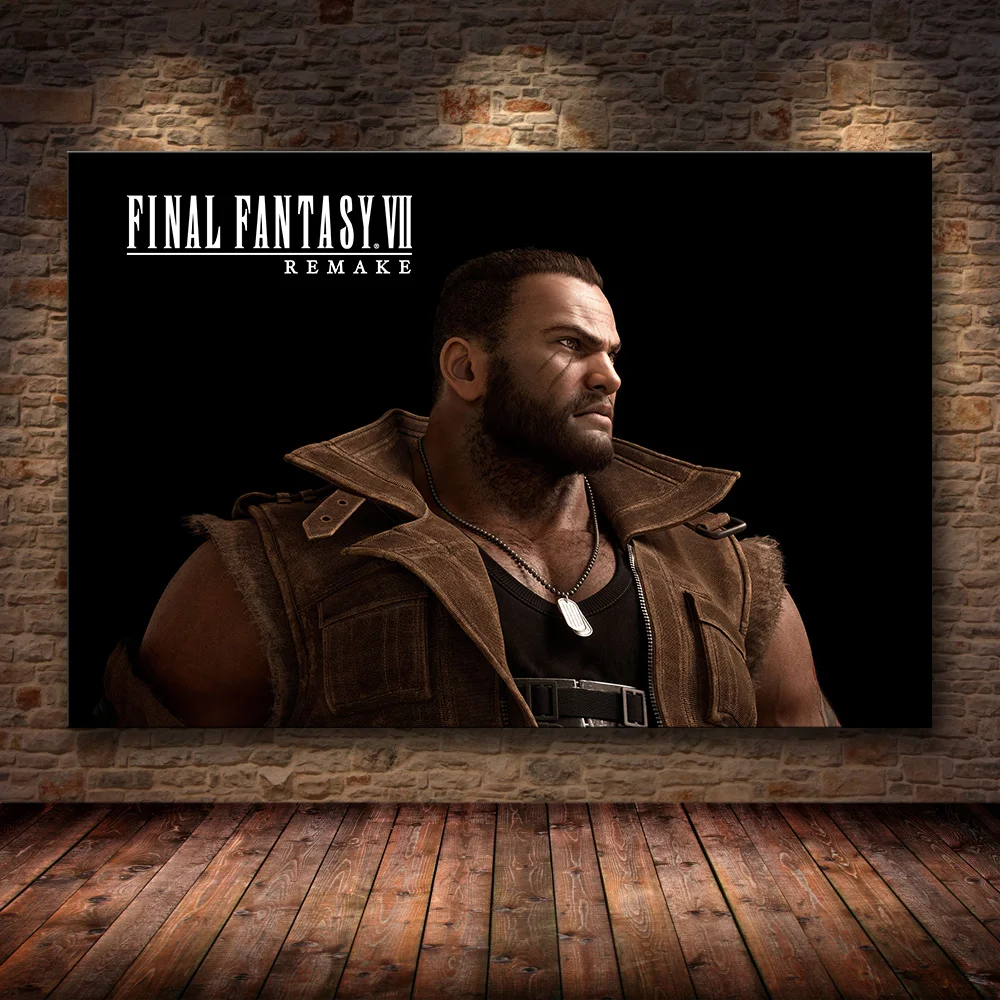Домашний декор, холст, плакат, картина, сексуальная, Final Fantasy, игра, живопись, плакат, стена для дома, холст, настенная живопись - Цвет: 24