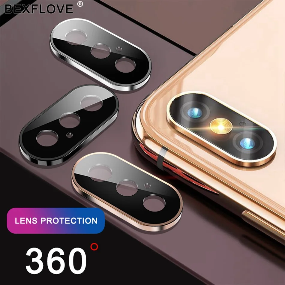 Закаленное стекло на iPhone 11 Pro X XS Max стеклянный объектив камеры протектор экрана для Apple iPhone11 Pro Max Защитная стеклянная пленка