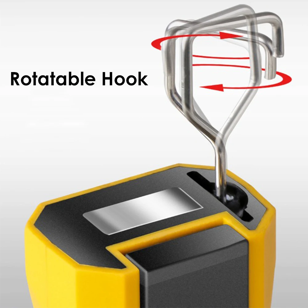 Z20 Flashlight With Magnet Work Lamp Car Flashlight Multifunction Inspection Lamp Bottom With Magnet Rotatable Hook Working Lamp