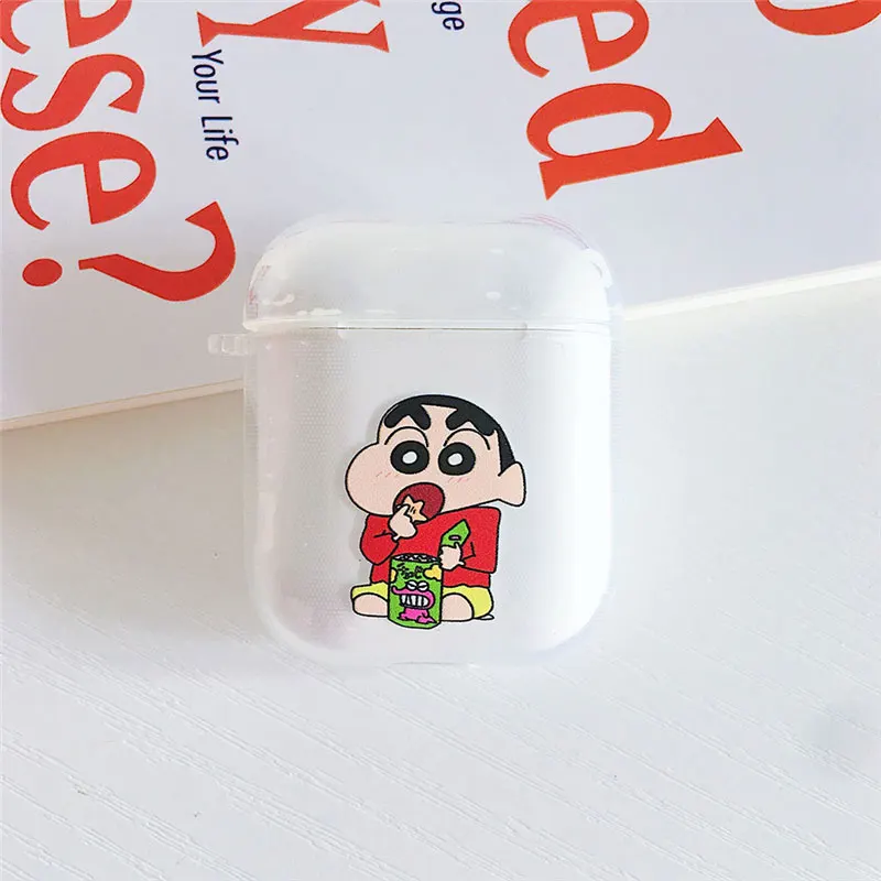 RC003 Для Apple Airpods 1 2 Наушники с рисунком Минни Микки мягкий силиконовый чехол для Air Pods беспроводные наушники противоударный прозрачный чехол - Цвет: RC003