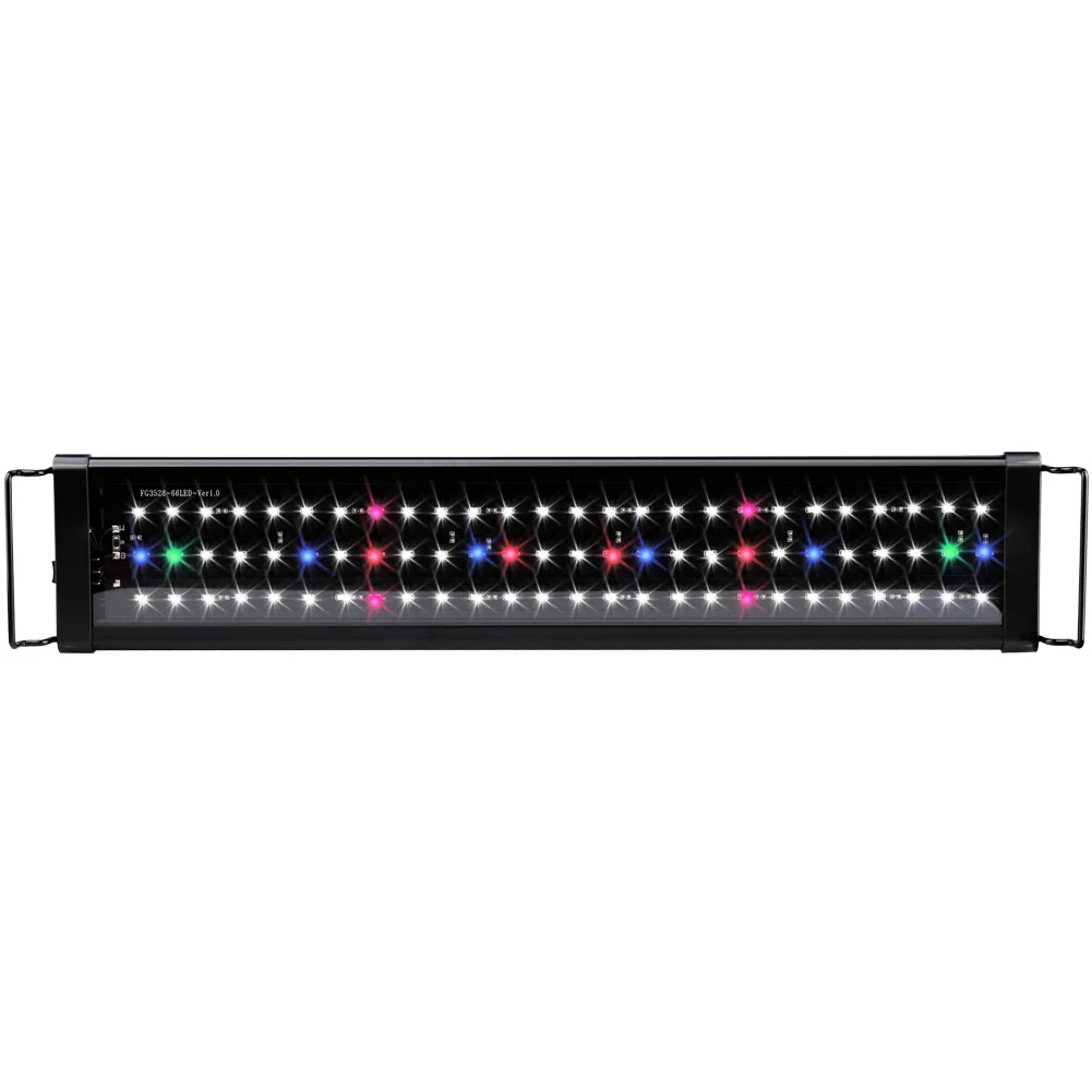 60cm UK plug 60/90/120 см супер тонкий Водонепроницаемый светодиодный аквариумный светильник завод судовая лампа полного спектра для пресноводного аквариума US/AU/EU/UK розетки - Цвет: 60cm UK plug