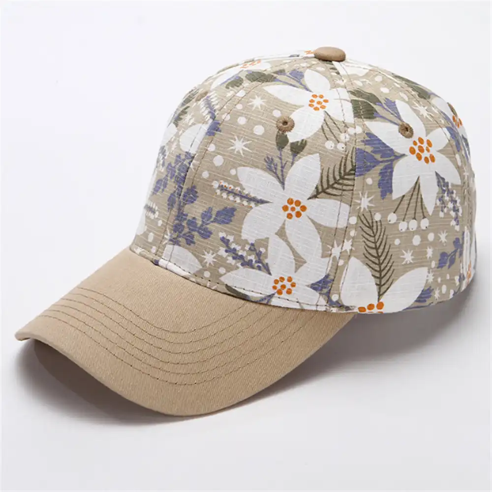 embroidered sun hat