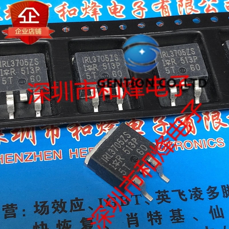 

IRL3705ZS TO-263 55V 75A в наличии 100% новый и оригинальный, 10 шт.