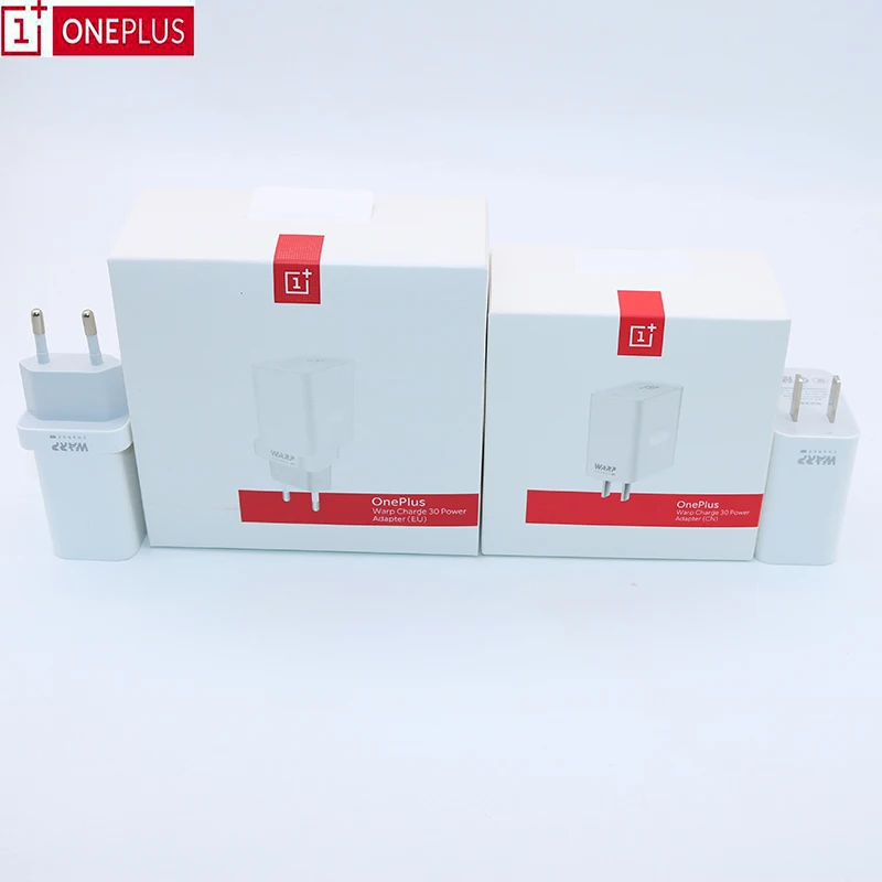 Зарядное устройство One Plus 7 T Pro Warp Charger 5V 6A EU/US Wall Dash 30 адаптер для быстрой зарядки