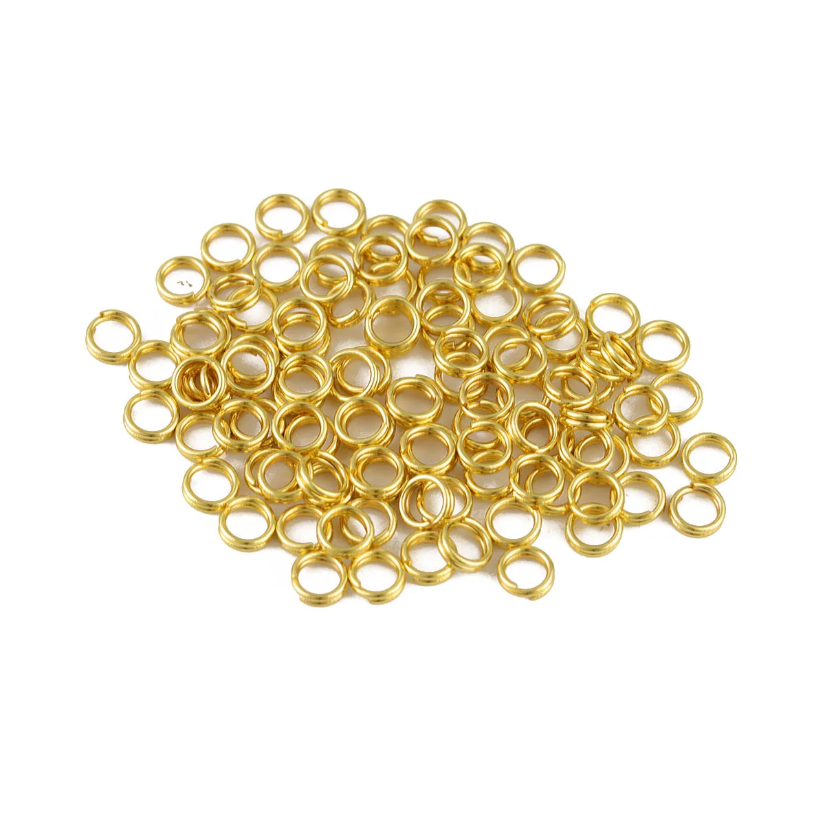 100 Stück Edelstahl-Sprengringe, Doppelringe, Doppelschlaufen, Sprengringe, Verbindungsstücke für DIY-Schmuckherstellung, Großhandel – Detail 9