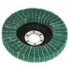 5 inch 125mmX22mm Nylon Fiber Flap Polishing Wheel Non-woven Grinding Disc 180 Grit For Angle Grinder For Metal Buffing ► Photo 3/6