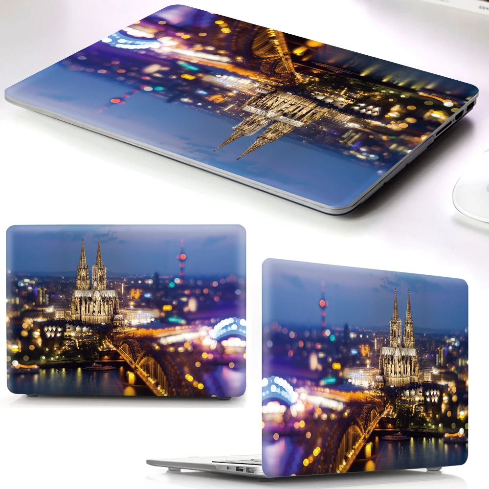 For Macbook Pro 13 2016 1706 1708 Hard PVC Replace Shell Case Cover Protective For Macbook Air Pro Retina 11 12 13.3 15 15.4