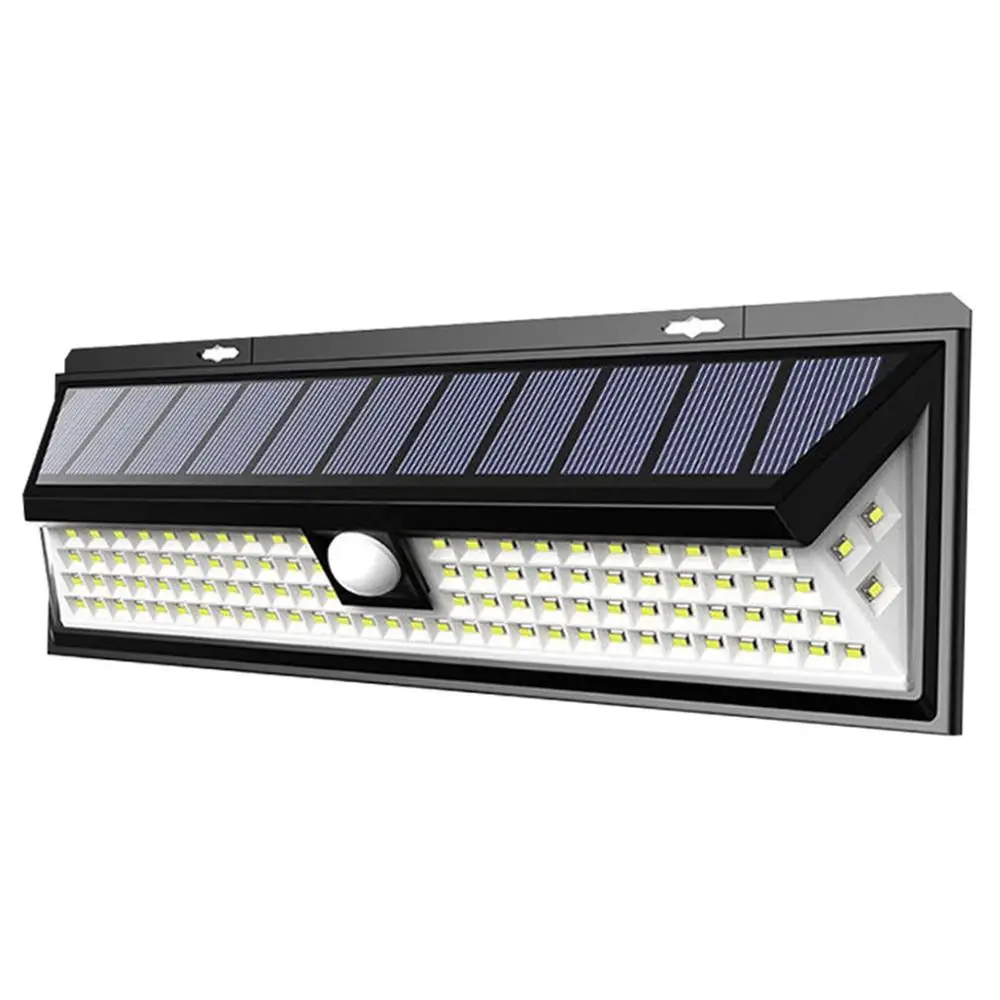 118LED Солнечная лампа Открытый сад Водонепроницаемый PIR датчик движения светильник энергосберегающий уличный садовый светильник