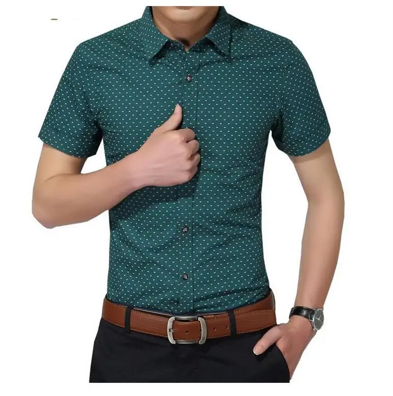 Men's Casual Shirt Slim Fit Men's Casual Button Down Shirt Long Sleeve Formal Dress Shirts Men Male Clothing Camisa Hot Sale Spr
