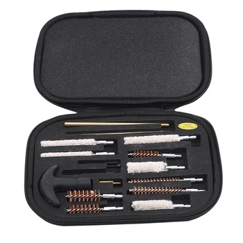 

Steel Wire Cleaning Brush Black Line Strip Extension Rod Set Multi-Function Cotton Brush Steel Wire Cleaning Tube Brush