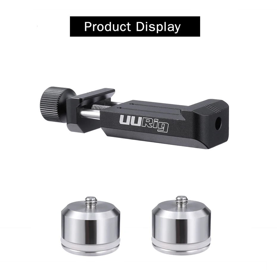 UURig R025 быстросъемный зажим противовес для DJI Ronins ручной карданный стабилизатор для объектива камеры стабилизатор аксессуар