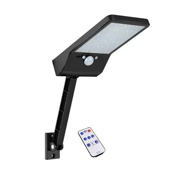 

Solar LED lamp highlight wall lamp human body induction remote control 3 mode 5 gear brightness adjustment