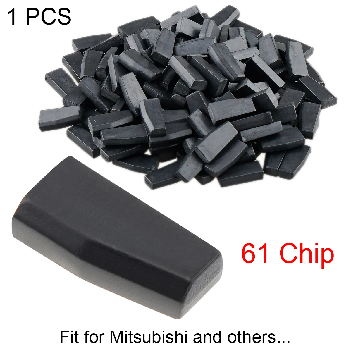 Blank T19 ID61 4D61 Carbon Chip Auto Car Key Transponder Fit for Mitsubishi Lancer Outlander L200 Shogun Pajero Montero | Автомобили и
