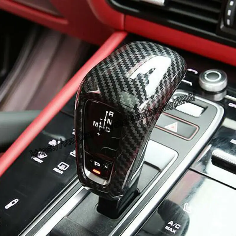 Подходит для Porsche Cayenne- ABS углеродного волокна чехол для рычага переключения передач Отделка 1 шт