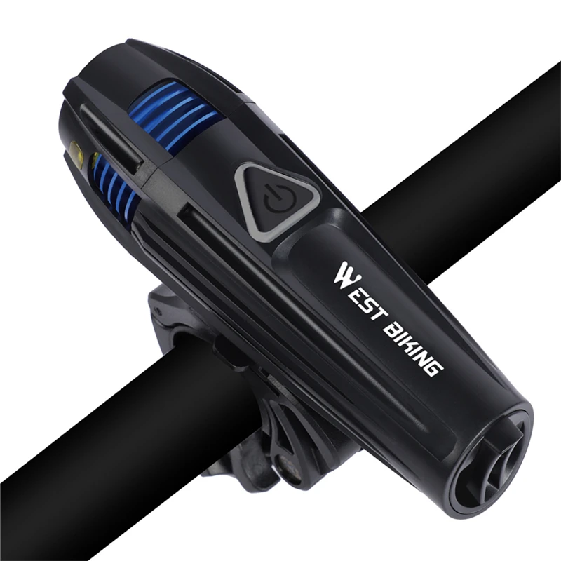 West biking USB перезаряжаемая велосипедная передняя лампа фонарь фонарик MTB дорожный велосипедный фонарь светодиодный фонарь водонепроницаемый велосипедный фонарь