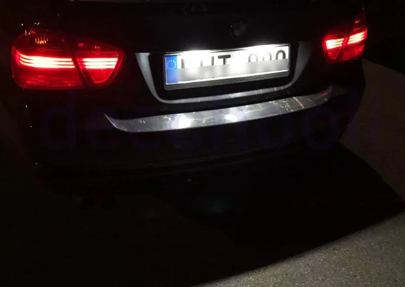 100% Canbus светодиодный ная лампа для номерного знака + Внутренняя купольная BMW E36 E46 E90