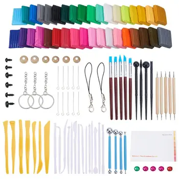 

Polymer Clay Set Safe and Nontoxic DIY Baking Clay Blocks Great Gift for Kids