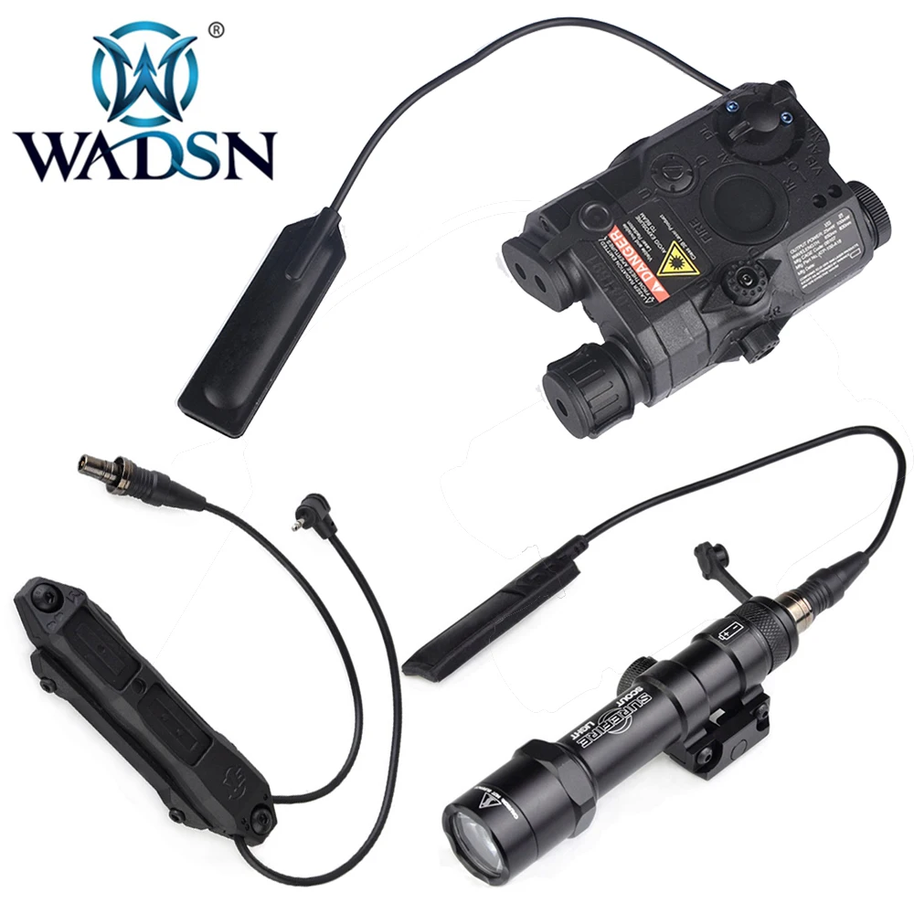 Фонарик WADSN Softair SF M600B мини-скаутский свет + ИК-лазер с красной точкой и белым