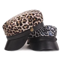 XdanqinX Snapback Кепка элегантная женская плоская кепка s из искусственной кожи армейские военные шапки женская шляпа с леопардовым принтом модные трендовые бренды Кепка s