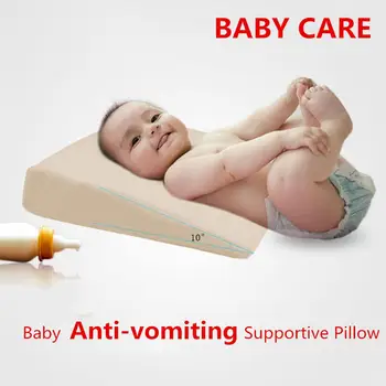 

GloryStar Wedge Bed Pillow Elevated Supportive Cushion for Baby Slant Acid Reflux Anti-vomiting Supplies