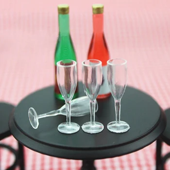 

4 Pcs Mini Drinking Birds Toy With Glass Cup For Kids Retro Lucky Bobbing Bird Children Novelty Toys Festival Gift