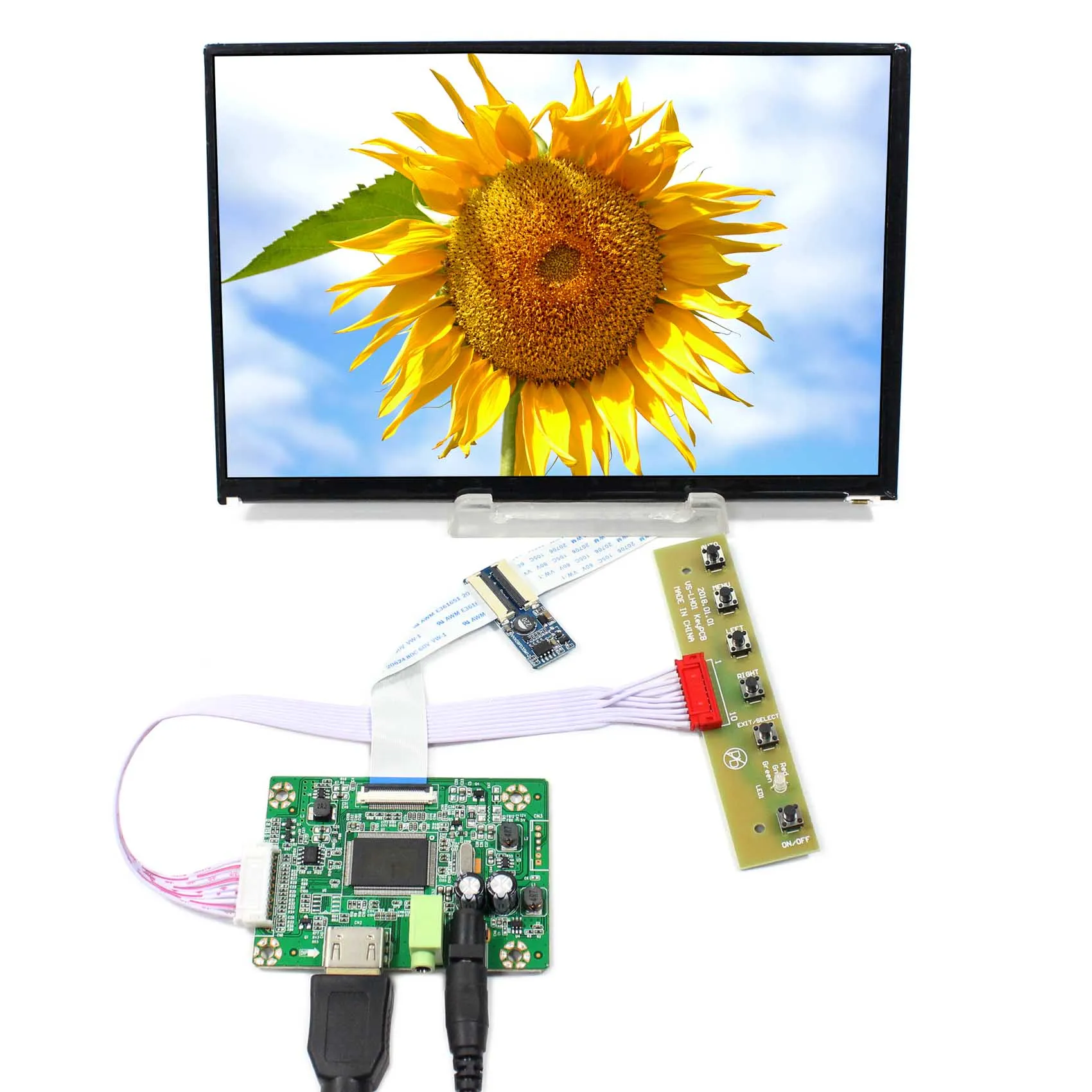 

HDMI LCD Controller Board Backlight WLED 30pin eDP Connector 8.9inch VVX09F035M10 1920X1200 IPS LCD Screen