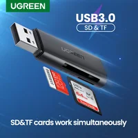 UGREEN Kartenleser USB 3,0 zu SD Micro SD TF Speicher Karte Adapter für PC Laptop Zubehör Multi Smart Kartenleser kartenleser
