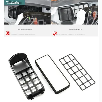 

Tonlinker POLO Air Cleaner Assemblies 2pcs Air Filter car styling Special External Cleaner Case Cover Sticker For Volkswagen