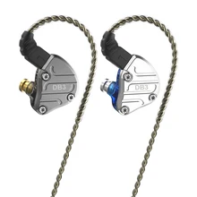 2020 NiceHCK DB3 2DD + 1BA Hybrid 3 Fahrer Einheiten In Ohr Kopfhörer Monitor Laufen Sport Headset HIFI Ohrhörer IEM DJ 2Pin NX7 X49