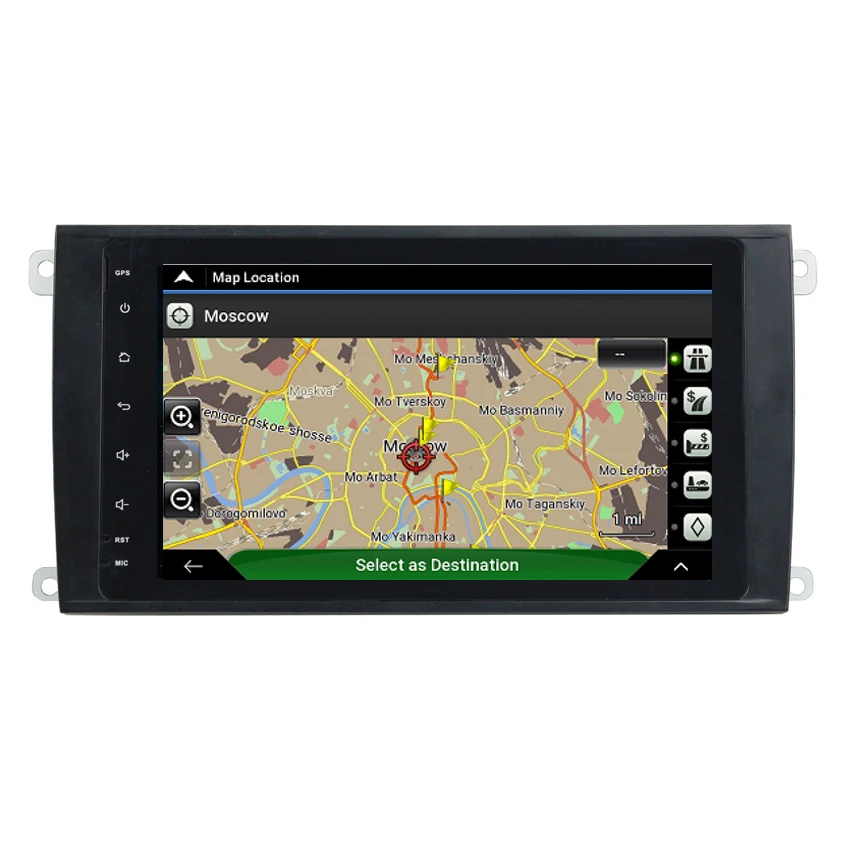 Top Krtabo Car radio Android multimedia player 4G RAM For Porsche Cayenne 2003-2010 Car touch screen GPS Support Carplay 5