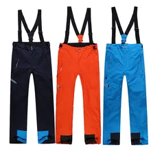Высококачественные горнолыжные брюки мужские утепленные теплые штаны для сноуборда зимние брюки теплые водонепроницаемые походные софтшелл для кемпинга уличная спортивная одежда XXL