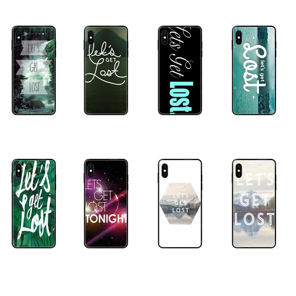 Типографические принты Let Get Lost для вашего дома Huawei Honor 20 20I 20S 10 10I 6A 7A 7X 8C 8X 9 9A 9I 9X Lite