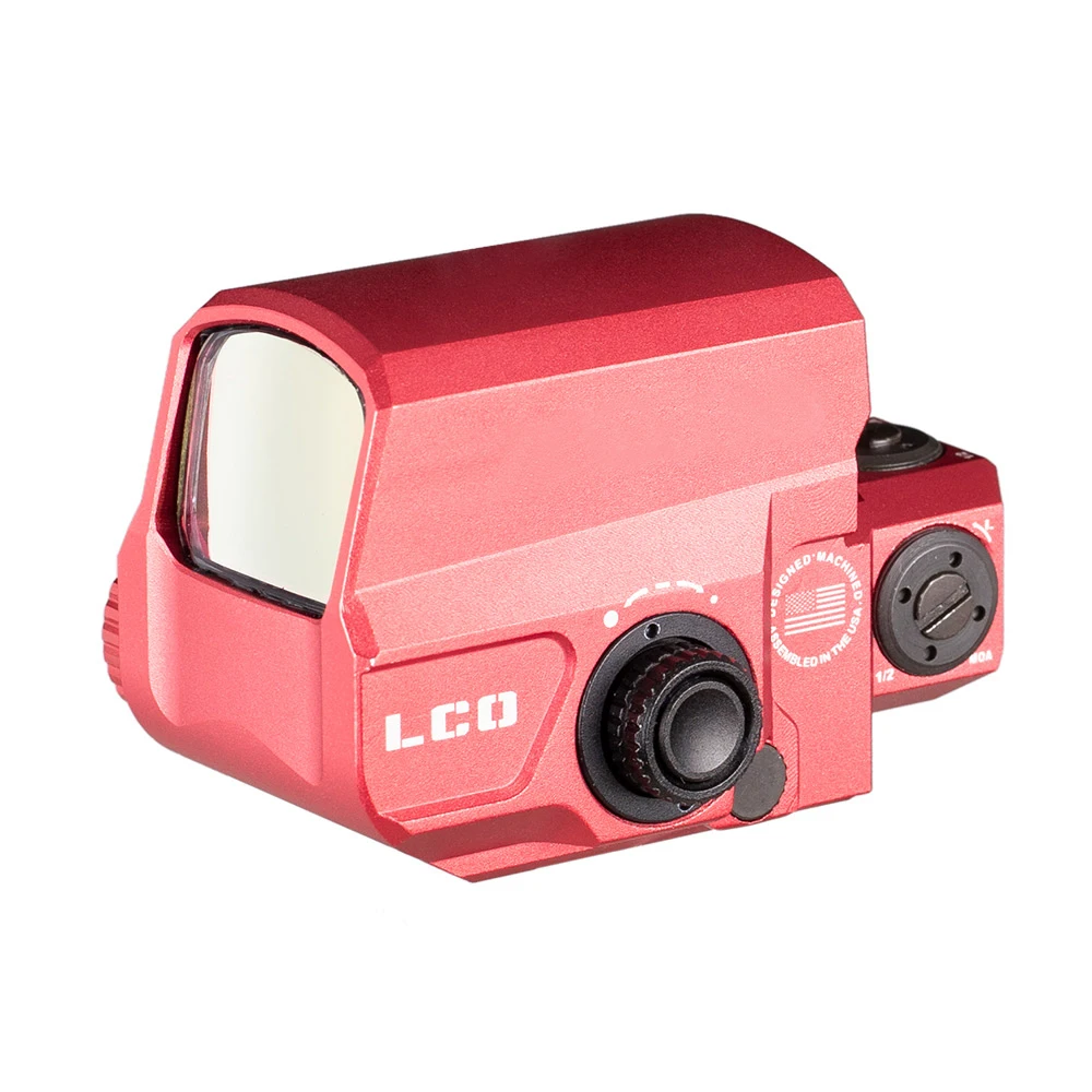 Дропшиппинг LCO Tactische красный точечный прицел Jacht Scopes Reflex Sight Met 20 мм Rail Mount Holografische