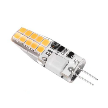 

G4 12V Home Eye Protect LED Bulb Pin Base Non Dimmable Halogen No Flickering Stable Replacement Office Super Bright Silicone