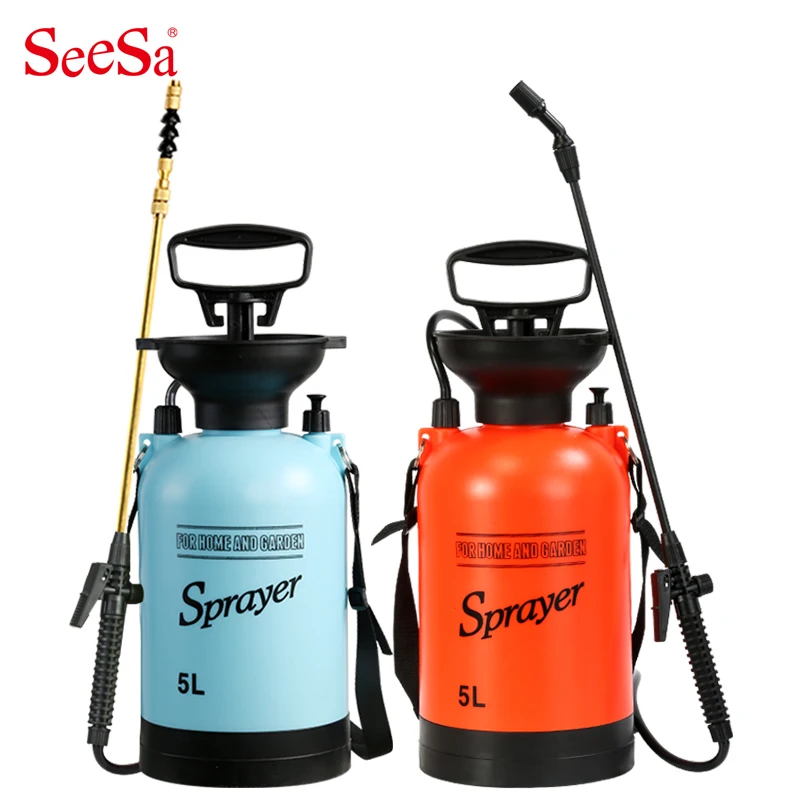 En Ligne Seesa petit arrosoir de jardin arrosage arrosage lavage de voiture pot d eau haute agricole main pulvérisateur à pression