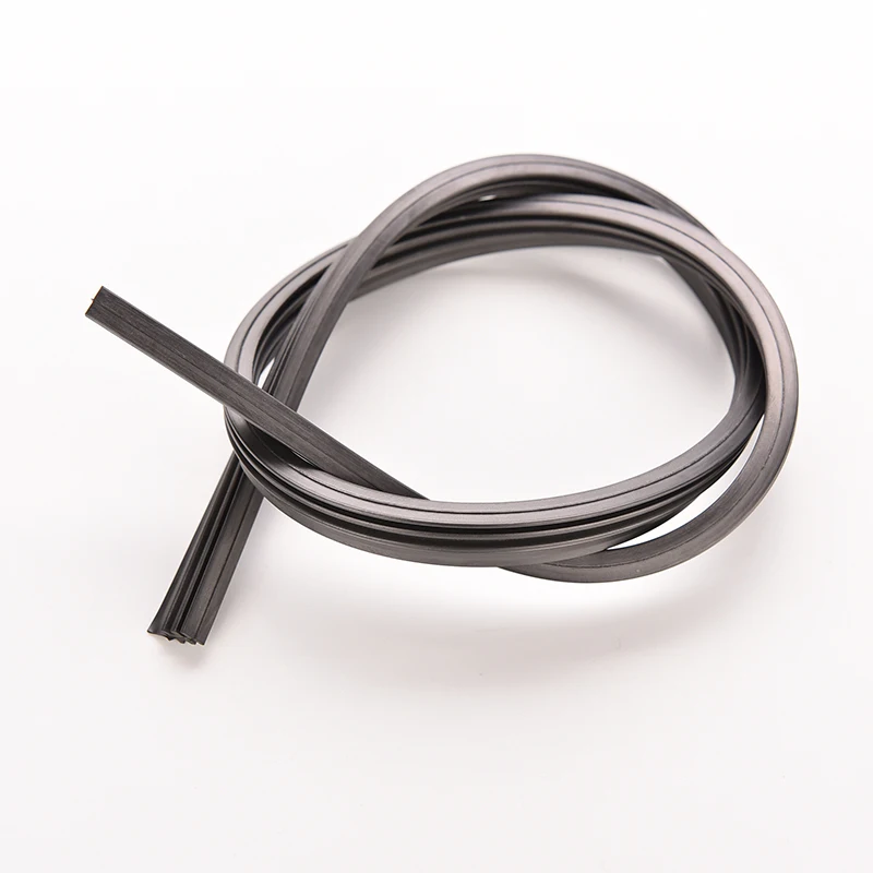 

2x Auto Car Bus Windshield Frameless Rubber Wiper Blade Refill 24" 6mm Universal