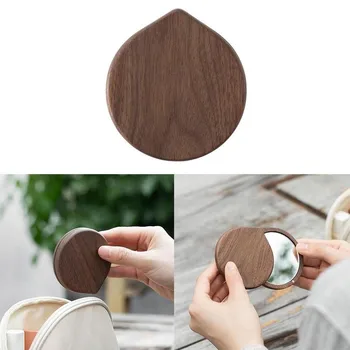 

Portable Mini Size Mirror Makeup Mirror Outdoor Travel Girl Makeup Mirror Folding Dressing Mirror Round Portable Pocket Mirror