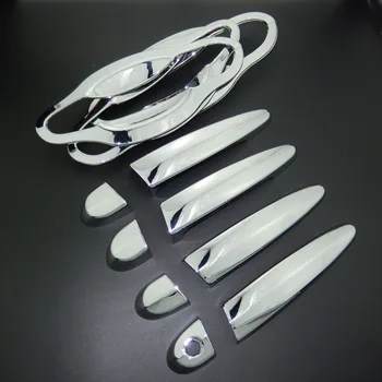 

For BMW X1 E84 X3 F25 X5 E70 X6 E71 ABS Chrome Side Door Handle Cover Trim & Door Bowl Cup Cover 2009 2010 2011 2012 2013 2014
