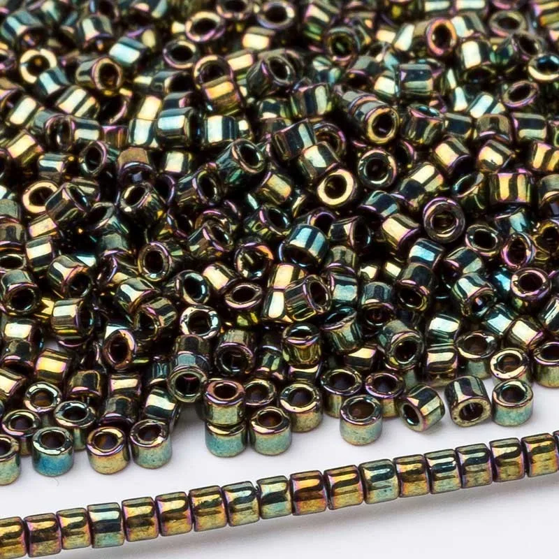Taidian DB40 Медь покрытием Miyuki металлик Seedbeads для рождественское платье аксессуары 1/3 г/лот 1,6x1,3 мм