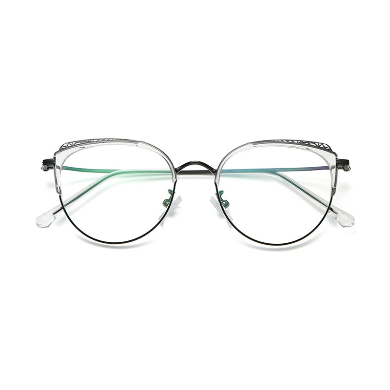 Zilead кошачьи уши, металлические очки, оправа для женщин, Ретро стиль, TR90, оптические очки, модные компьютерные мужские очки для близорукости, женские очки