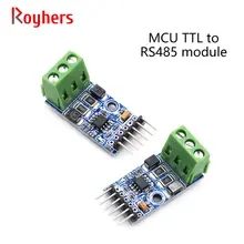 1 pces único microcomputador ttl para rs485 485 para porta serial uart conversão mútua módulo automático de duas vias rs485t