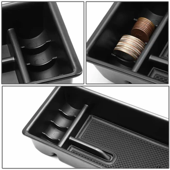 

For Toyota Tacoma 2005 -2018 Car Center Console Organizer Storage Glove Box Place Coins Lighter Wallet Cell Phones Cigarette
