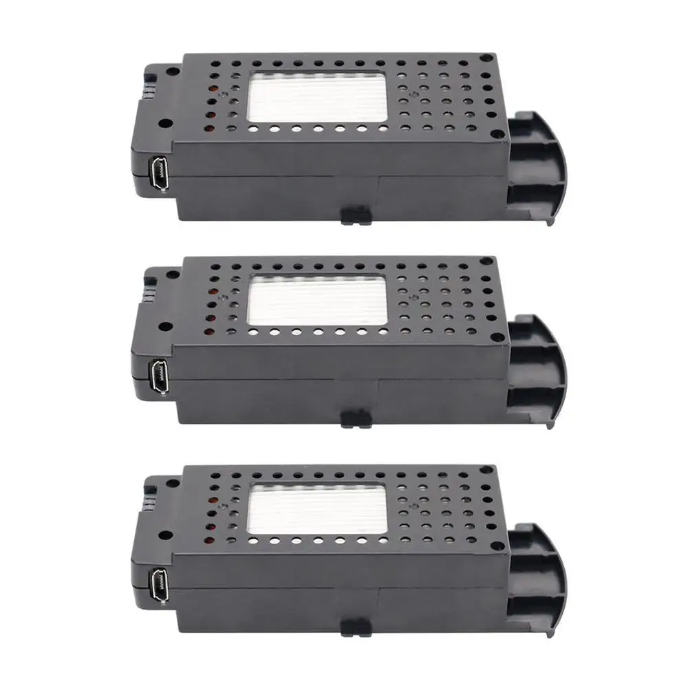 

3 Pcs 3.7V 1800mAh Rechargeable Replacement Battery for SG700-D.ZD5.LS6RC Quadcopter Aircraft Replacement Parts